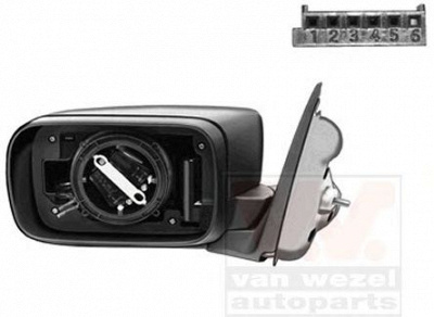 VAN WEZEL 0646855 -  Наружное зеркало